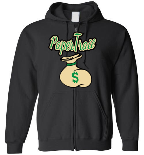 Money Bag Zip Hoodie