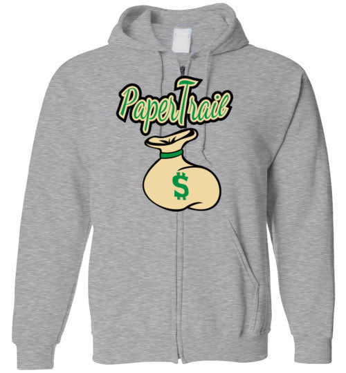 Money Bag Zip Hoodie