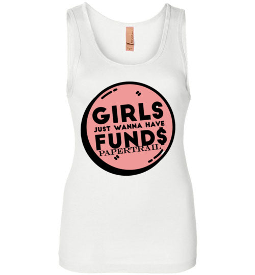 Fund$ womens tank top