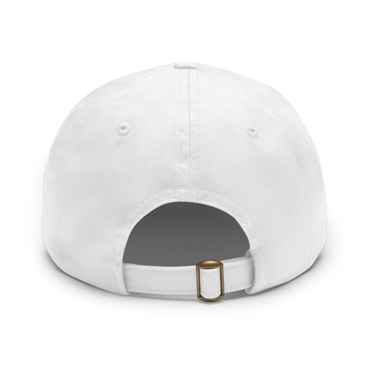 Money Bag Hat with Leather Patch (Round)