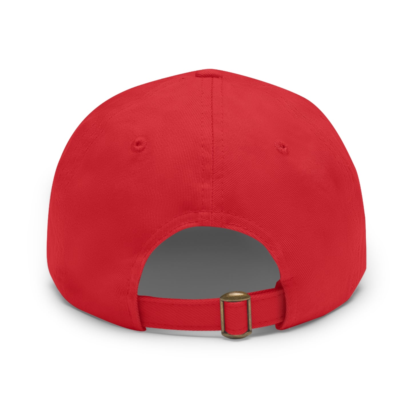 Money Bag Hat with Leather Patch (Round)